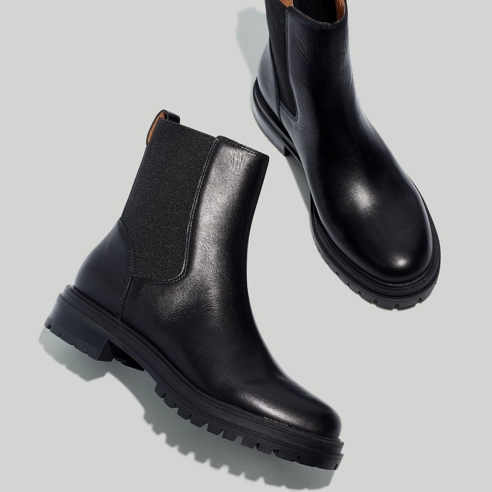 Madewell Bradley Chelsea Lugsole Boot